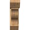 Ekena Millwork Funston Slat Rough Sawn Bracket w/ Offset Brace, Western Red Cedar, 8"W x 26"D x 26"H BKT0806X26X26FST06RWR - alternate 3